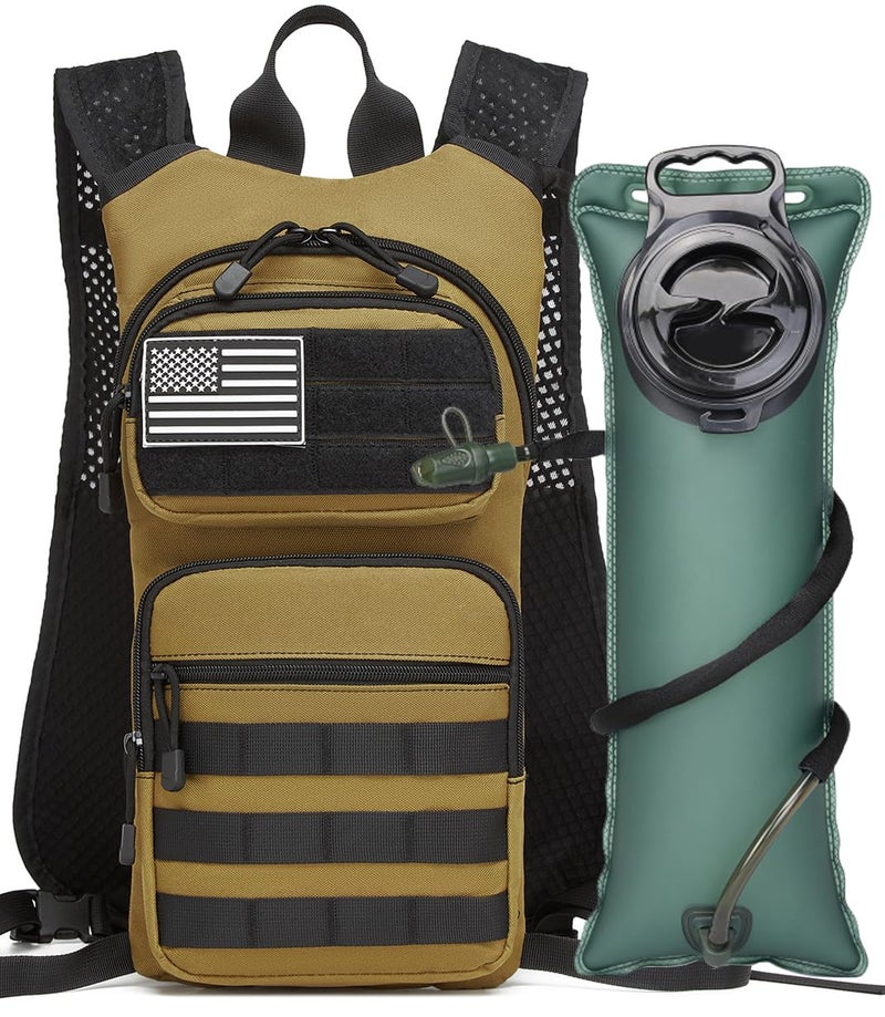 ATBP Insulated Hydration Pack Hiking Water Backpack Running Vest with 3L TPU Bladder Bag for Marathon Cycling Men - Image 1
