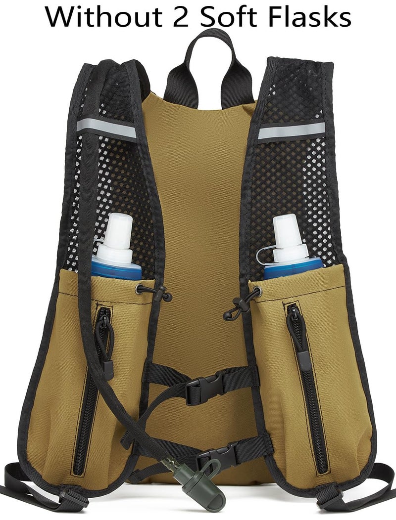 ATBP Insulated Hydration Pack Hiking Water Backpack Running Vest with 3L TPU Bladder Bag for Marathon Cycling Men - Image 2