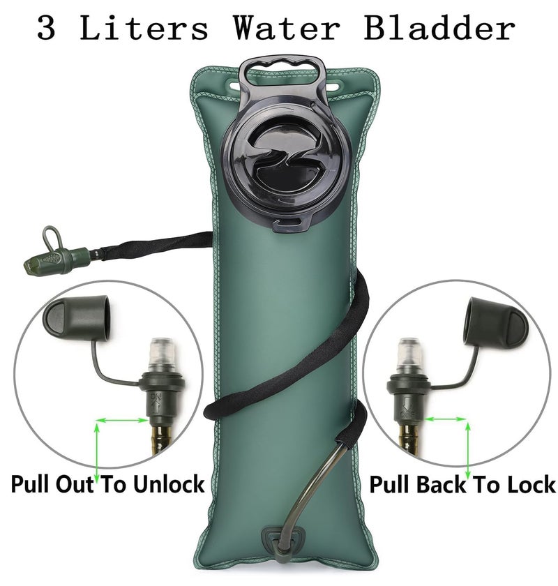 ATBP Insulated Hydration Pack Hiking Water Backpack Running Vest with 3L TPU Bladder Bag for Marathon Cycling Men - Image 3