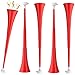 Ouffun Collapsible Stadium Horn 24 Inch Vuvuzela Plastic Trumpet Horn Blow Horn Noisemakers Loud Sound Soccer Horn Cheer Horn for Sporting Events Graduation Games School Party Supplies Favors Accessories - Image 4
