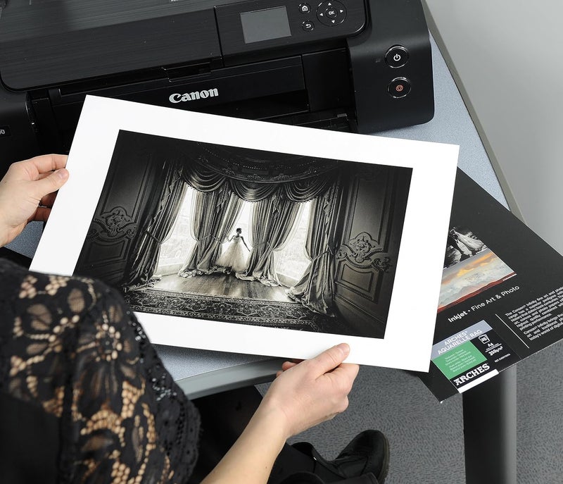 Canson Infinity Digital Paper Baryta Photographique II 310G 85 X 11 inches 10 Sheets F11BPL310851110 - Image 2