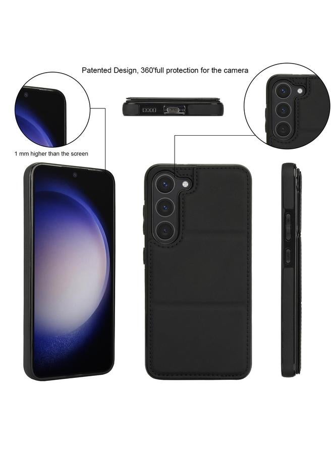 اس-توب جراب لهاتف Samsung Galaxy S23+ 5G، جراب هاتف جلدي ثلاثي الطي مع حامل وفتحة بطاقة - Image 4