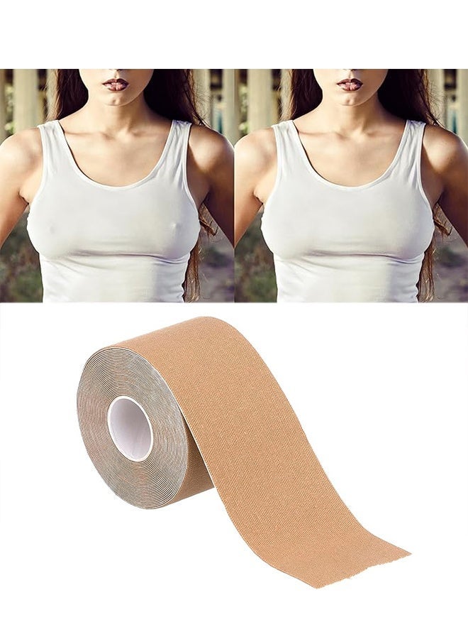 1Rolls Body Tape -Comfortable Body Tape For Skin, Face Lift Tape, Body Tape For Breast & Boobtape For Breast Lift(5cm*5m) - Image 3