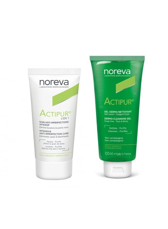 Noreva Actipur 3in1 Corrective and Unclogging Anti-Imperfections Care 30ml - Image 2