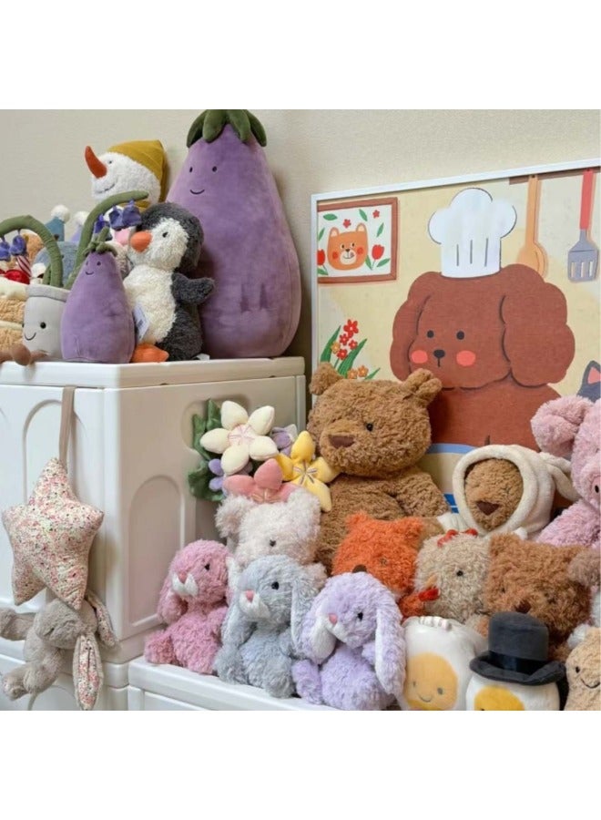 ----- Big Collection 2 Limited Time Activity Discount Toy Cute Animal Shape Plush Doll Gift-Color:Barcelona Bear Tote Bag-Height:Free 3b Dust Bag - Image 3