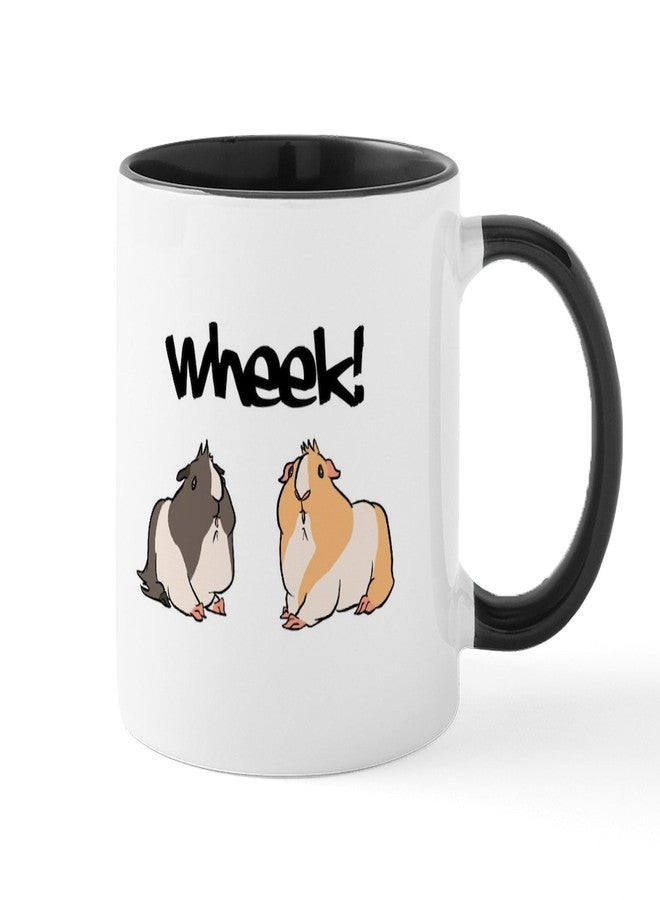 cafe press CafePress Wheek Guinea Pigs Mugs 11 oz (325 ml) Ceramic Coffee Mug - Image 1
