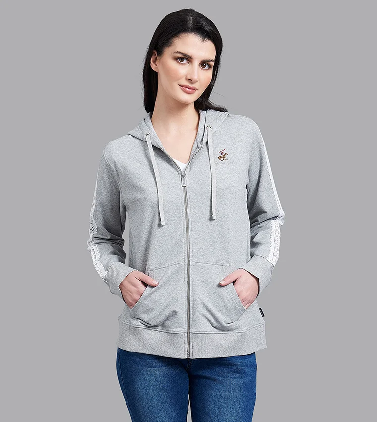 Beverly Hills Polo Club Embroidered Long Sleeves Jacket