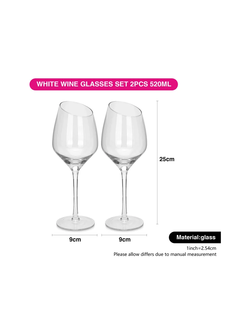 Fissman 2pc Glass Set 520ml