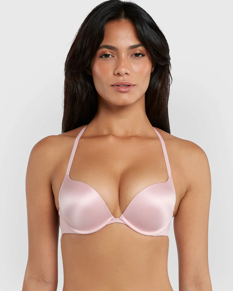 Isla & Evie Isla & Evie Obvious Gel Padding Plunge Bra