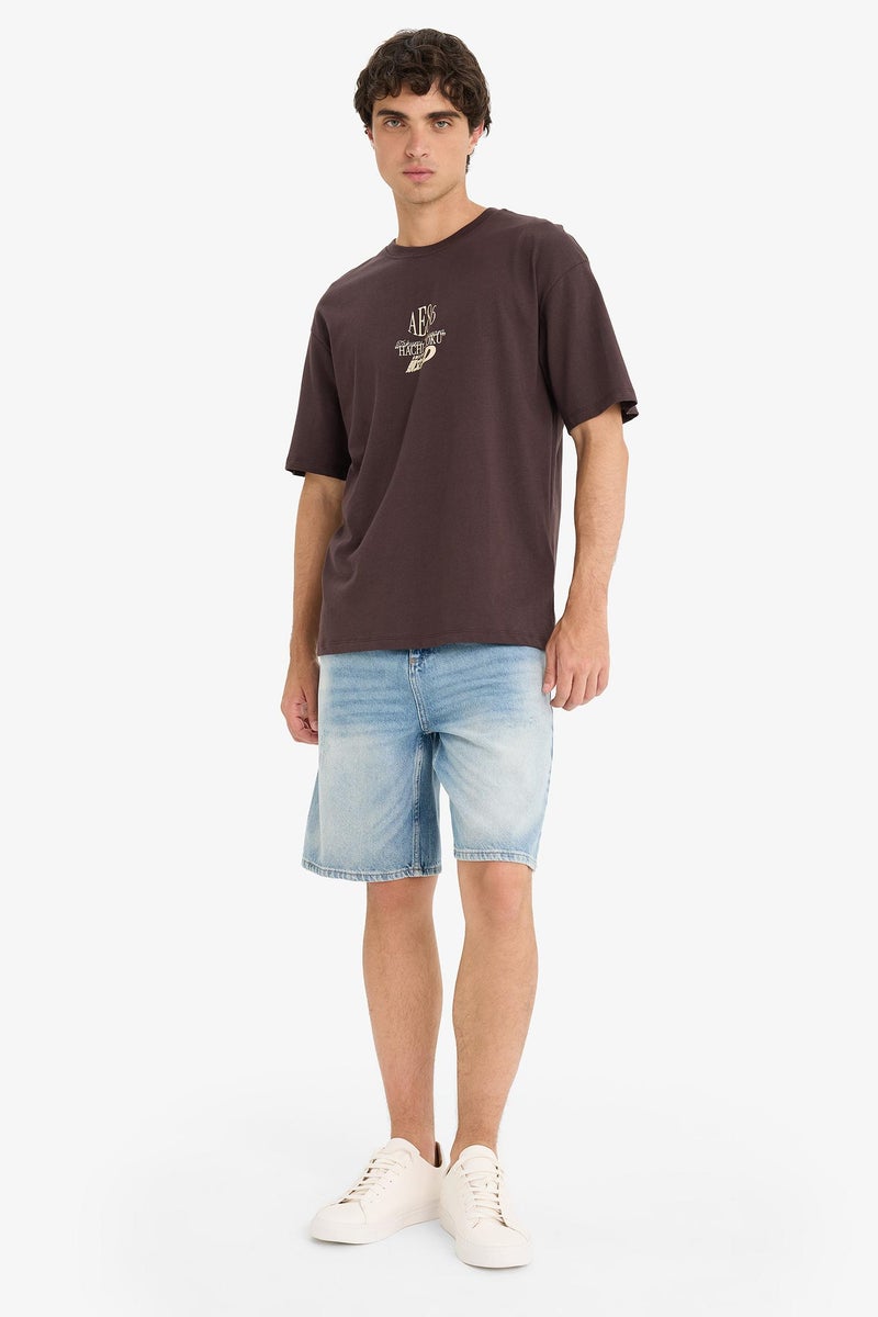 DeFacto Man Regular Fit Jean Jean Bermuda - Image 2