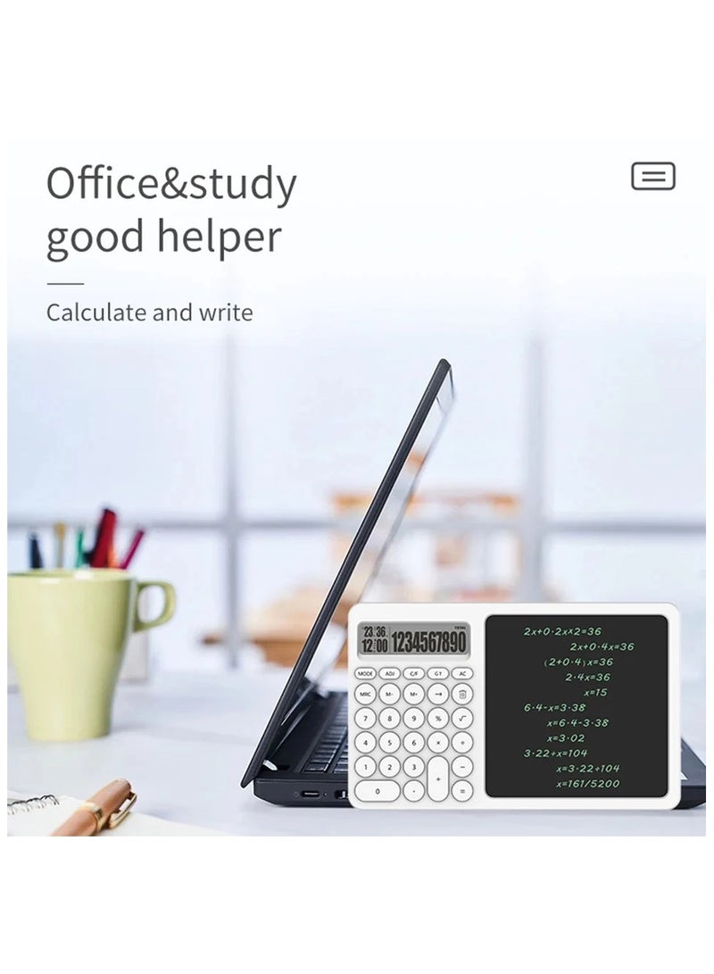 Arabian Gear Handwriting Tablet Calculator Business Notepad Innovative Writing Tablet Calculator For Office And Home Portable Fusion Calculator LCD Writing Tablet - Image 4