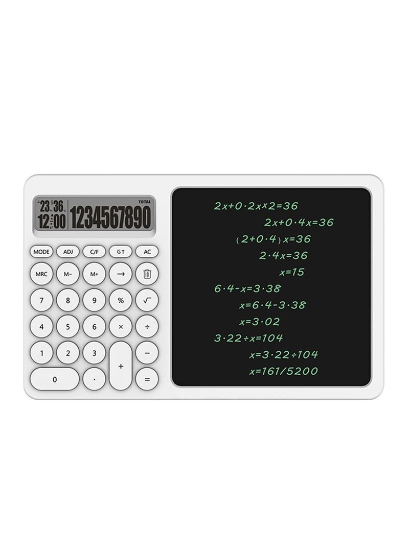 Arabian Gear Handwriting Tablet Calculator Business Notepad Innovative Writing Tablet Calculator For Office And Home Portable Fusion Calculator LCD Writing Tablet - Image 1
