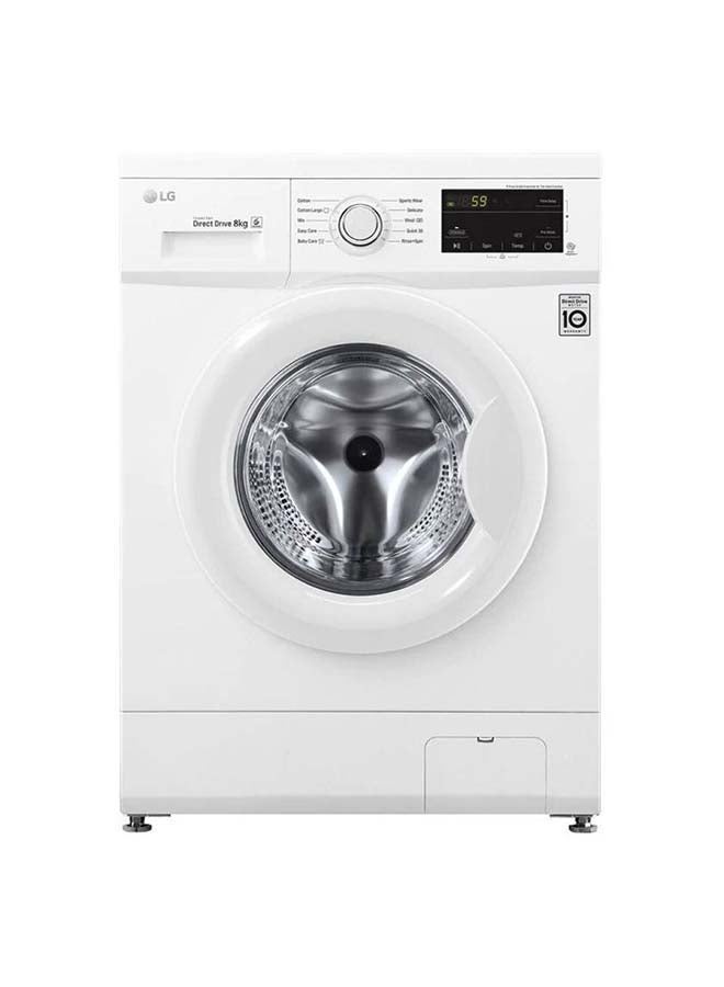 LG Front Load Washing Machine Washer 6 Motion Direct Drive Smart Diagnosis FH2J3TDNP0 White/silver - Image 1