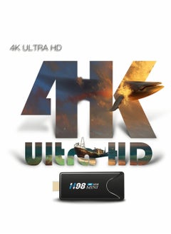 Mi VAZA H98 Mini 4K TV Stick Android 10 Bluetooth Remote 2.4G/5.8G Wifi Smart TV Box  - Image 4