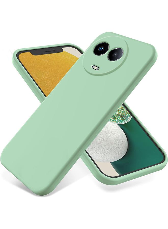 S-TOP Case For Realme Narzo 60x Pure Color Liquid Silicone Shockproof Phone Case - Image 1