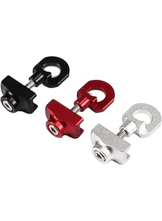 Lightweight Aluminum CNC Bike Chain Tensioner Adjuster Tool Prevents Chain Slack Black - Image 1
