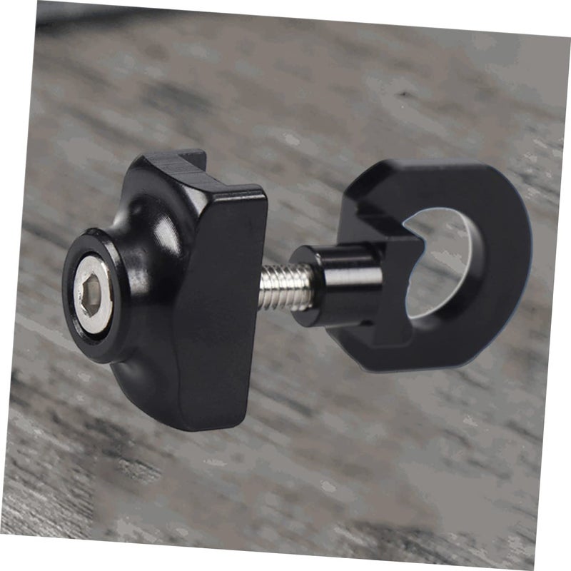 Lightweight Aluminum CNC Bike Chain Tensioner Adjuster Tool Prevents Chain Slack Black - Image 5