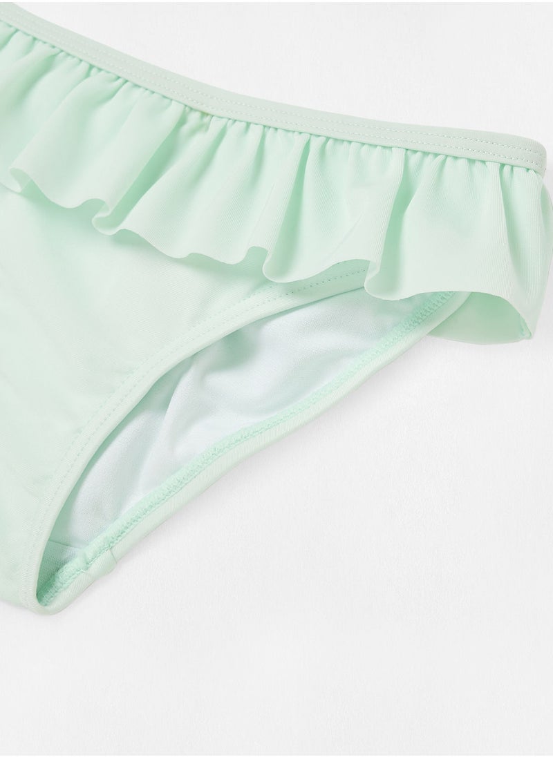 NAME IT - Girls Frilly Halter Bikini - Image 1