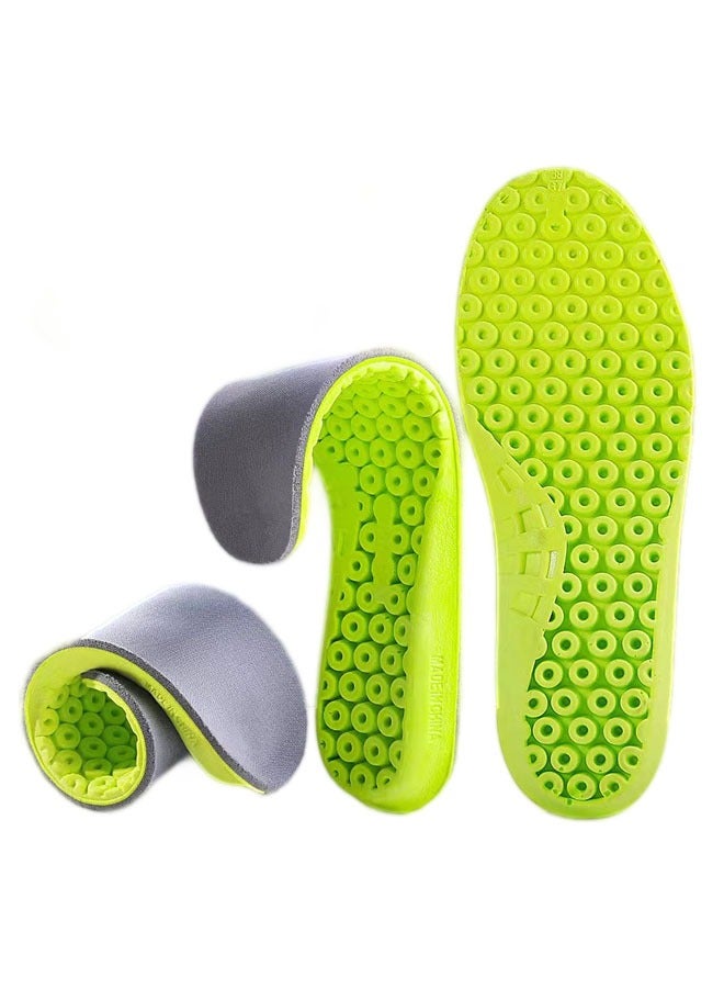 1 Pair Of Breathable Shoe Insoles,Sports Shoe Insole,Providing Excellent Shock Absorption and Cushioning for Feet Relief, Comfortable Insoles for Men and Women for Everyday Use  - Image 1