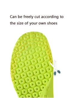 Generic 1 Pair Of Breathable Shoe Insoles,Sports Shoe Insole,Providing Excellent Shock Absorption and Cushioning for Feet Relief, Comfortable Insoles for Men and Women for Everyday Use  - Image 4