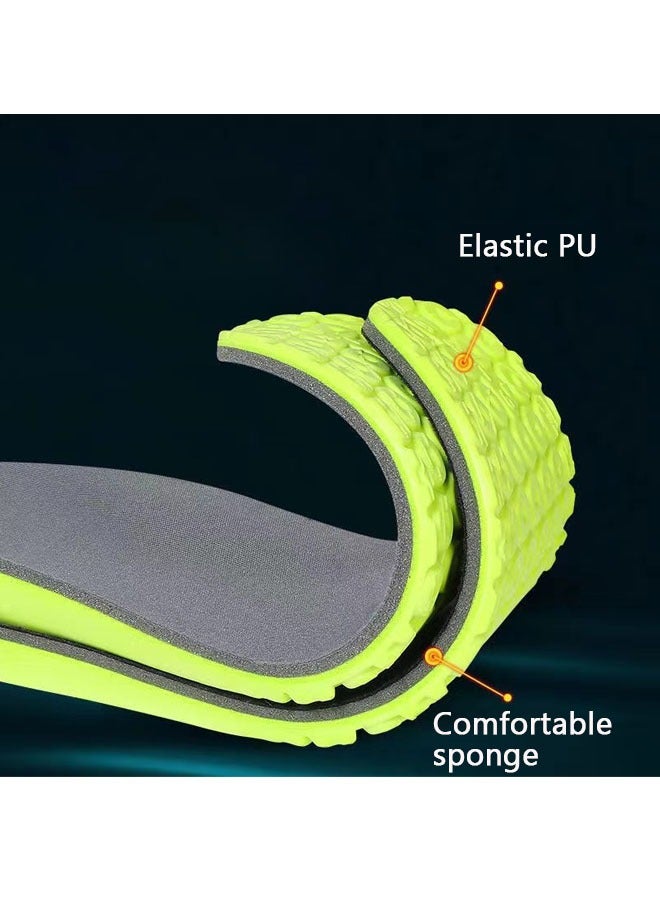 1 Pair Of Breathable Shoe Insoles,Sports Shoe Insole,Providing Excellent Shock Absorption and Cushioning for Feet Relief, Comfortable Insoles for Men and Women for Everyday Use  - Image 3