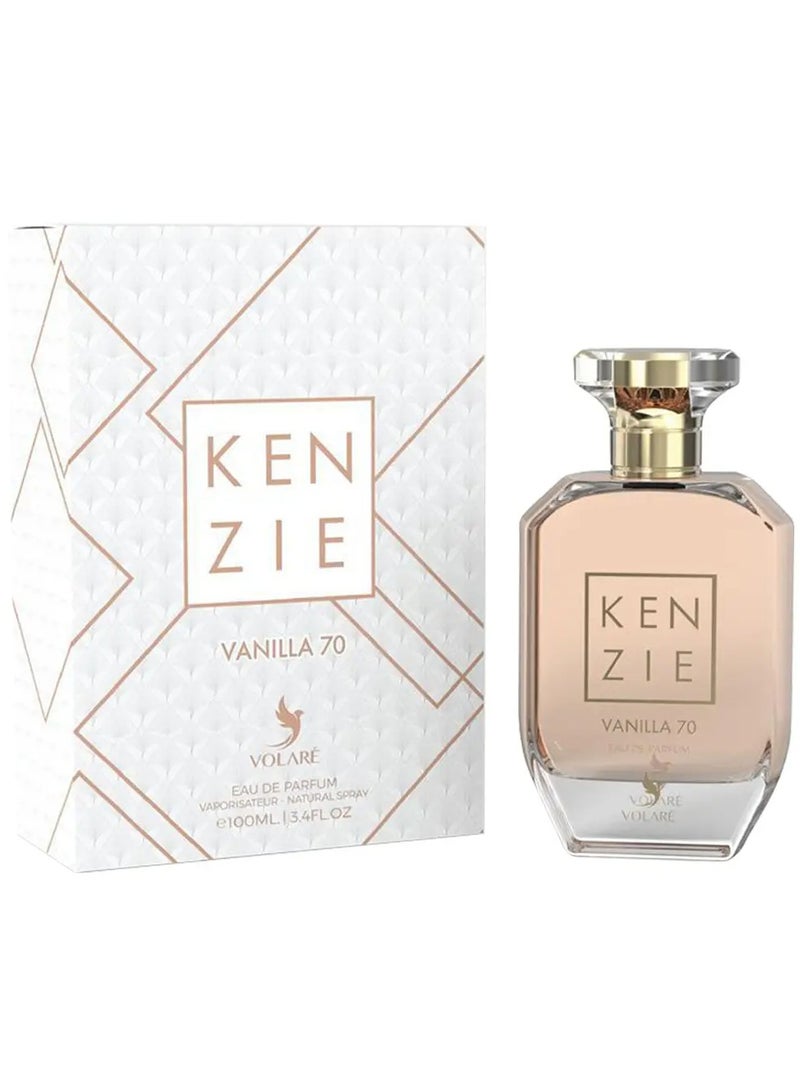 VOLARE Kenzi Vanilla 70 Eau de Parfum for Women - 100 ml  - Image 1