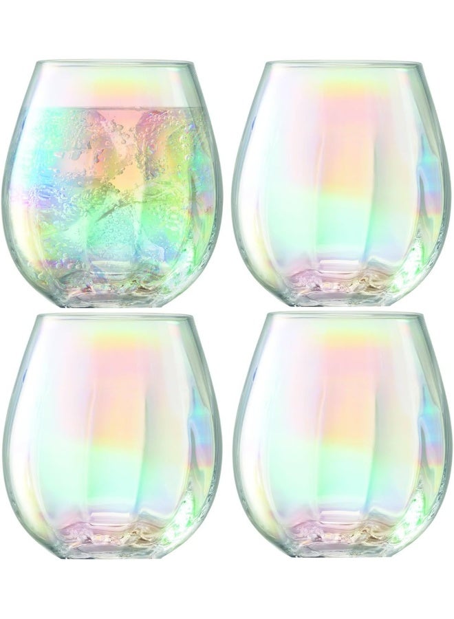 LSA International G1331-15-401 Tumbler, 14.4 fl oz/H4in, Mother of Pearl - Image 1