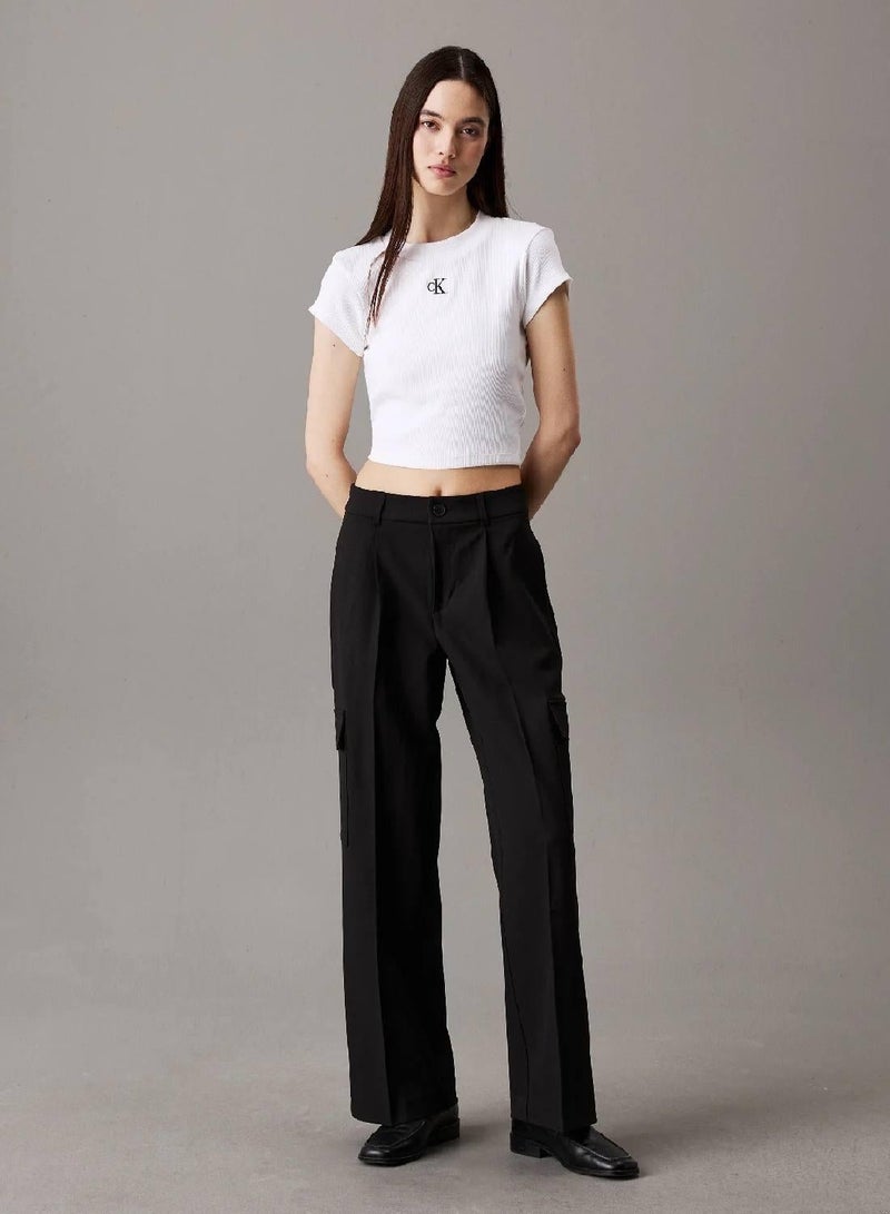 CALVIN KLEIN Relaxed Tailored Cargo Trousers - Image 1
