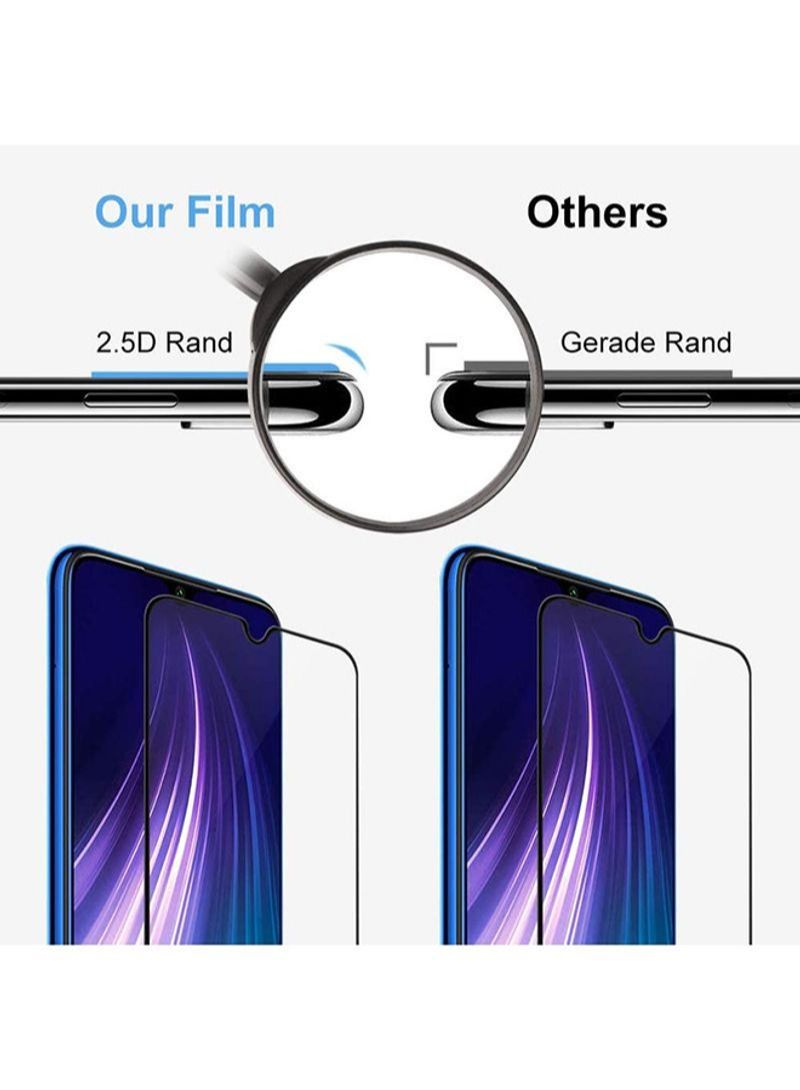 Xiaomi Redmi 9 Screen Protector | Tempered Glass Screen Protector Full HD Quality With Anti-Scratch Edge to Edge Coverage Including Easy Installation Kit - Black - Image 5
