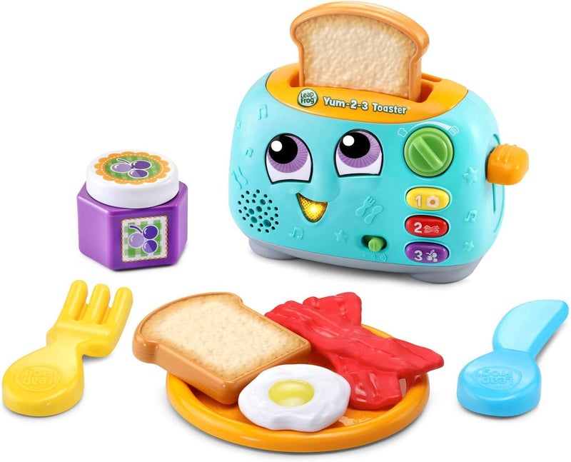 LeapFrog Yum-2-3 Toaster, Teal - Image 1
