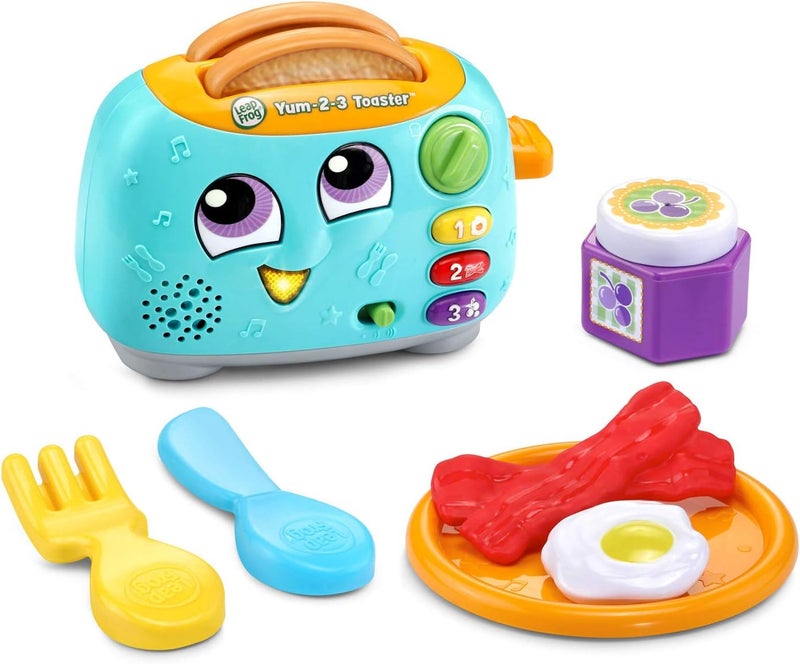LeapFrog Yum-2-3 Toaster, Teal - Image 2