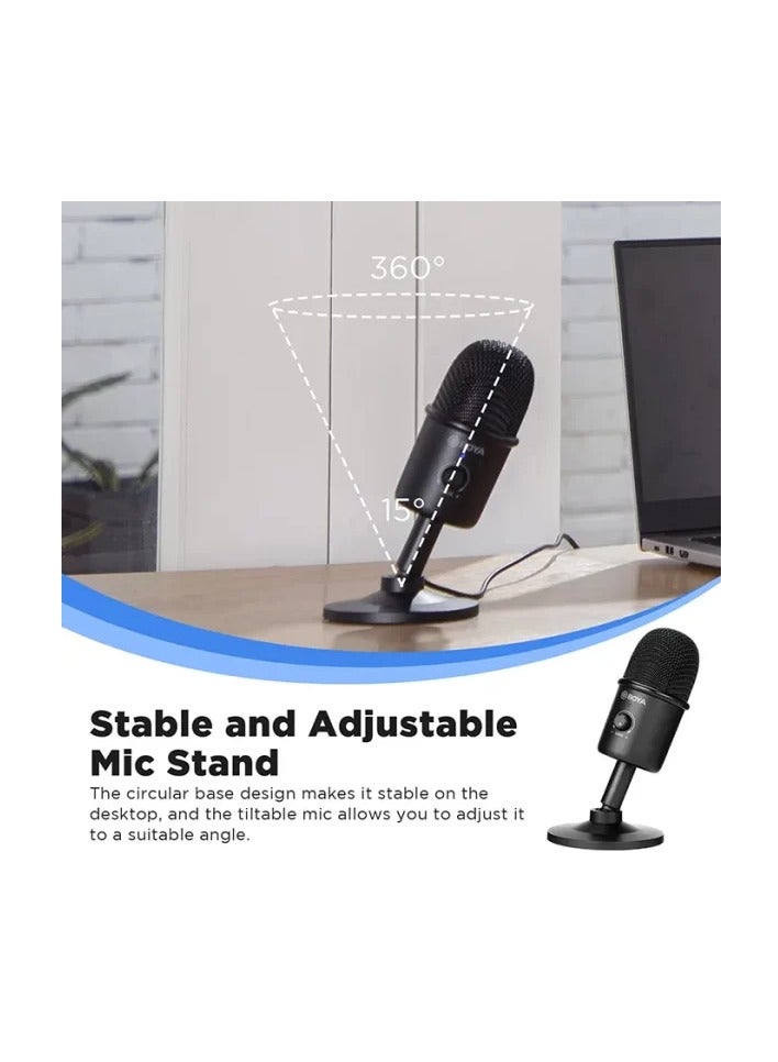 BOYA BOYA BY-CM3 Desktop Cardioid USB Microphone - Image 2