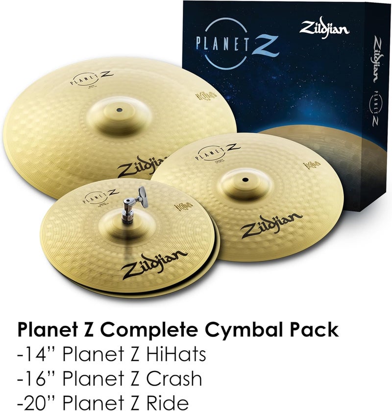 Zildjian ZP4PK Planet Z Series Cymbal Pack - Image 2