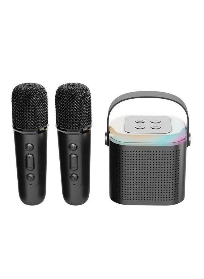 Neutral Bluetooth Speaker K Song Bao Wireless Children Microphone Home Entertainment Microphone Mini Small Stereo - Image 1