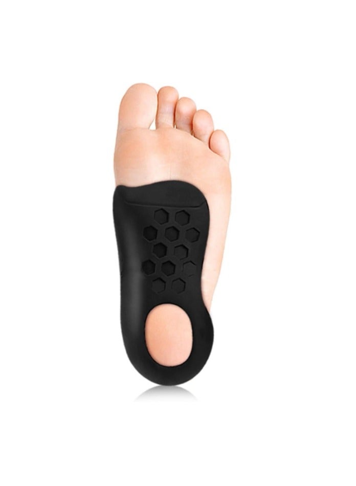 Size 39-45 Orthotic Insole, Arch Support Insoles, Orthotics for Flat Feet Arch, Plantar Fasciitis Insoles for Flat Feet, Heel Pain, Arch Pain for Man and Woman - Image 2