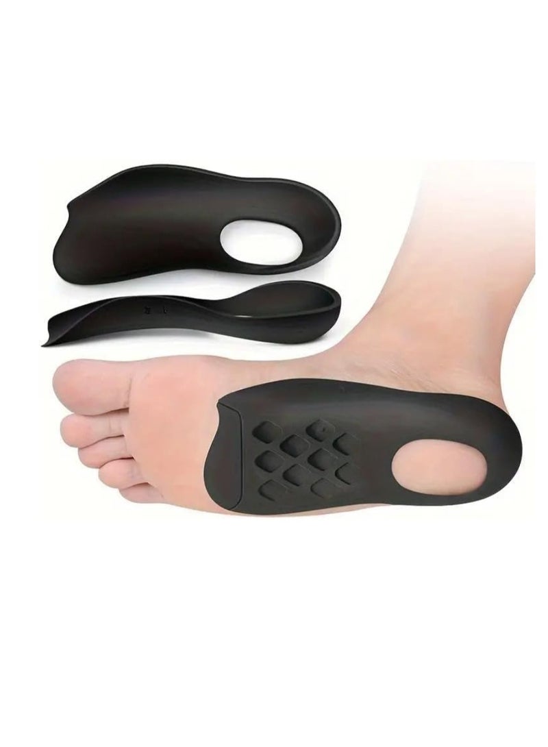 Size 39-45 Orthotic Insole, Arch Support Insoles, Orthotics for Flat Feet Arch, Plantar Fasciitis Insoles for Flat Feet, Heel Pain, Arch Pain for Man and Woman - Image 1
