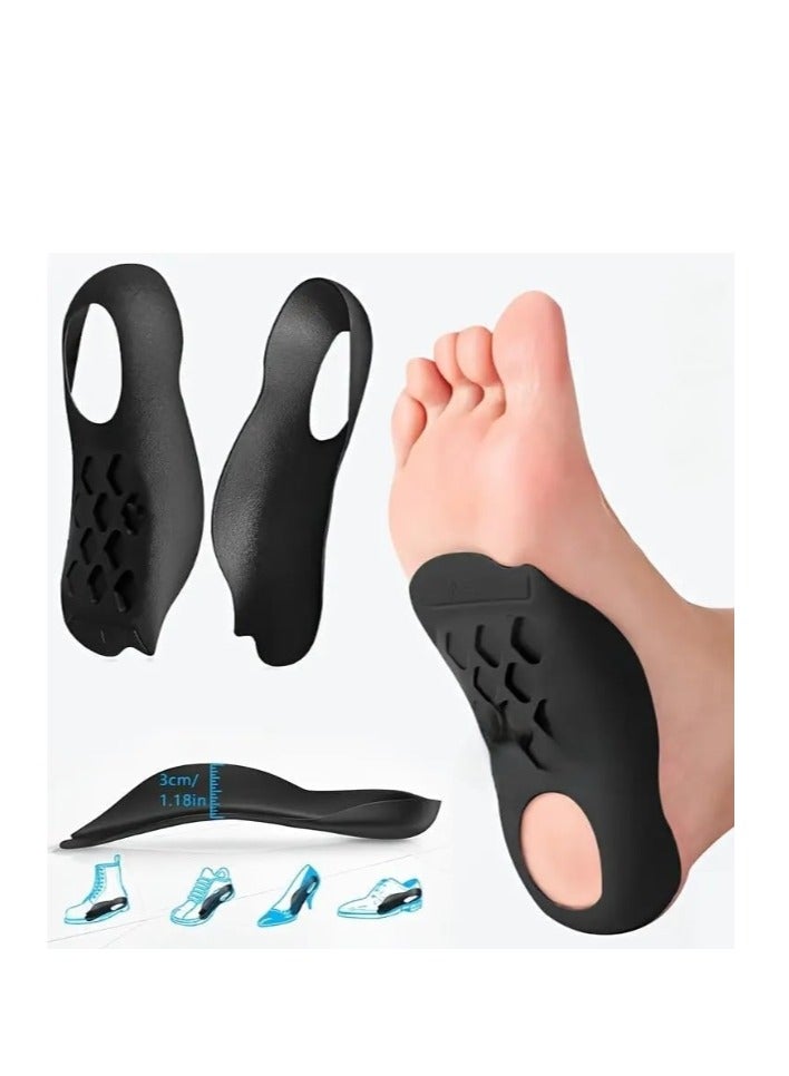 Size 39-45 Orthotic Insole, Arch Support Insoles, Orthotics for Flat Feet Arch, Plantar Fasciitis Insoles for Flat Feet, Heel Pain, Arch Pain for Man and Woman - Image 5