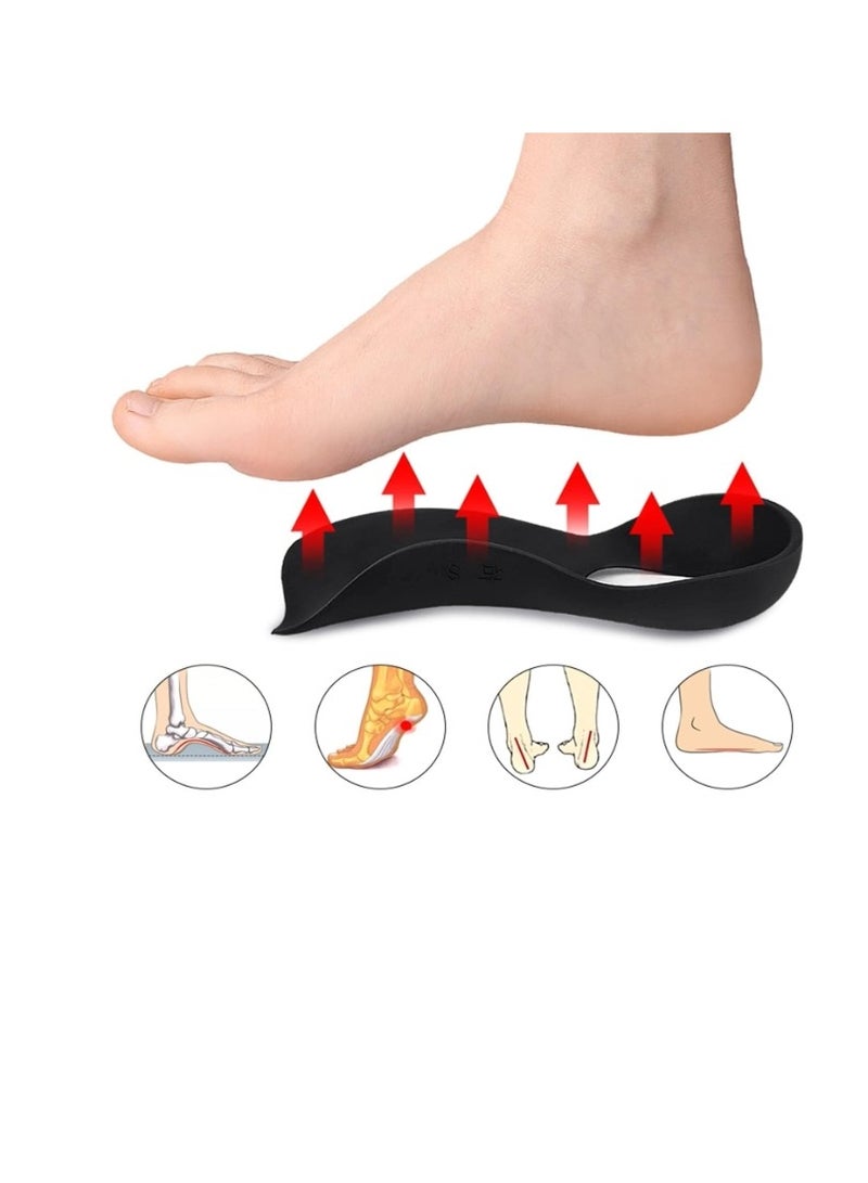 Size 39-45 Orthotic Insole, Arch Support Insoles, Orthotics for Flat Feet Arch, Plantar Fasciitis Insoles for Flat Feet, Heel Pain, Arch Pain for Man and Woman - Image 3