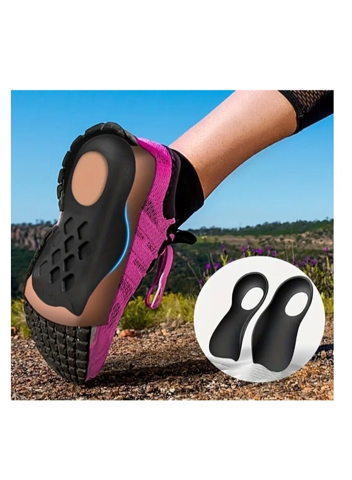 Size 39-45 Orthotic Insole, Arch Support Insoles, Orthotics for Flat Feet Arch, Plantar Fasciitis Insoles for Flat Feet, Heel Pain, Arch Pain for Man and Woman - Image 4