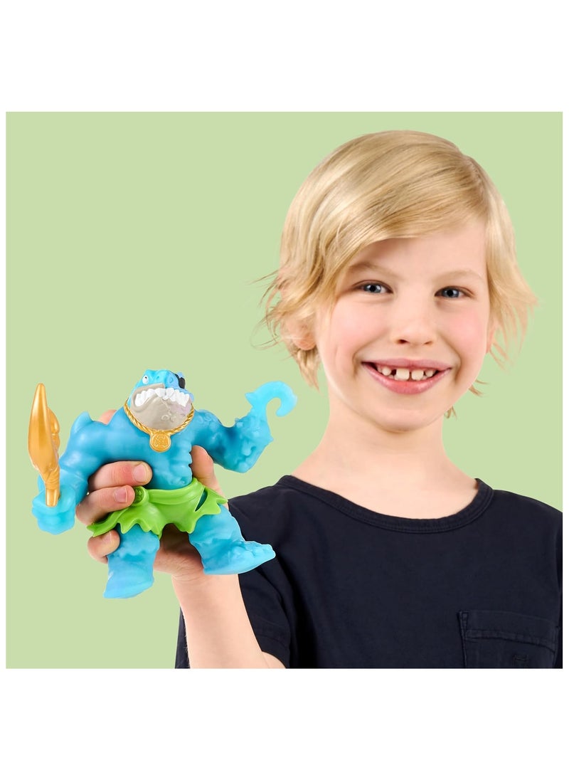 GOO JIT ZU Heroes of Goo Jit Zu Goo Sea | Super Oozy, Goo Filled Toy Thrash Action Figure Hero Pack  - Image 2