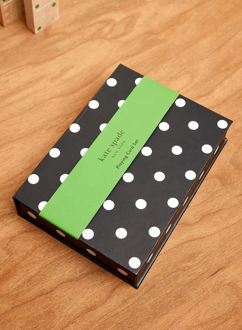 Kate Spade Playing Card Set, Cabana Dots