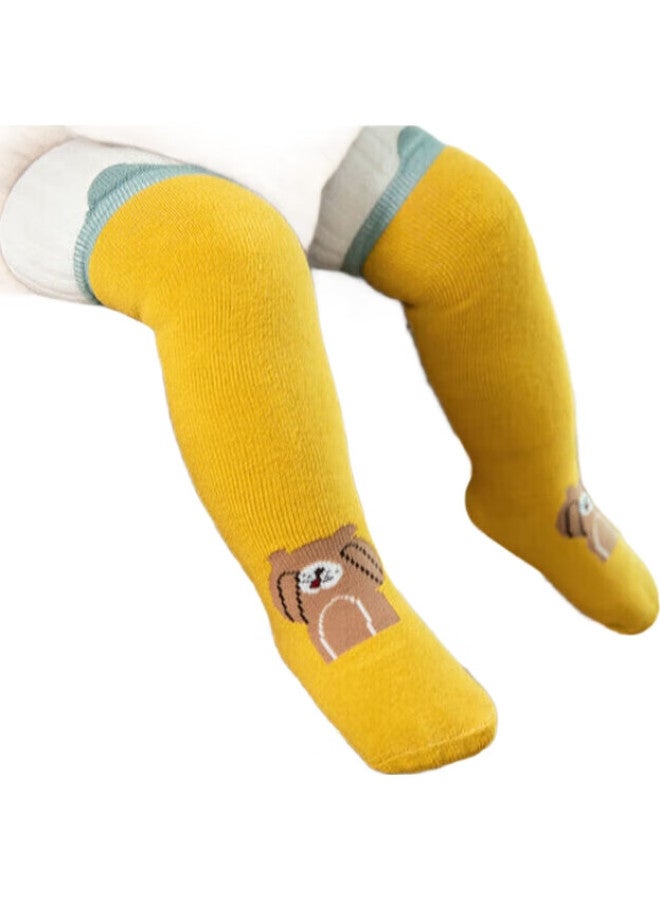9i9 Baby Socks, Long Socks, Non-Slip, Infant Socks, Newborn Children'S Combed Cotton Socks, Thickened, 2 Pairs, A484 - Image 3