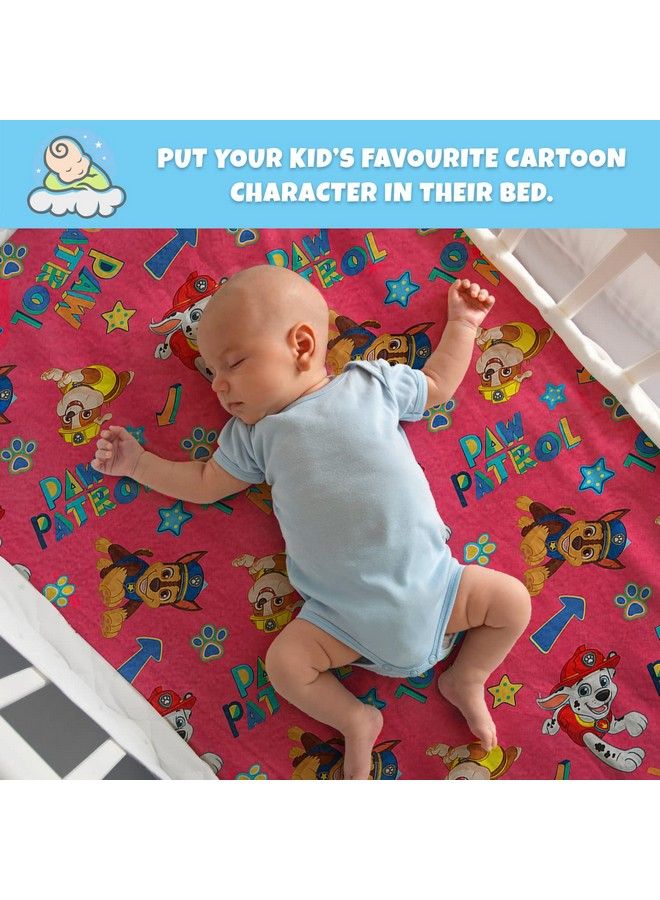 Sassoon Polyester Paw Patrol Printed Washable And Waterproof Medium Size Dry Sheet;Bed Protector For Kidsmulti Colored (70 X 100 Cm) - Image 3