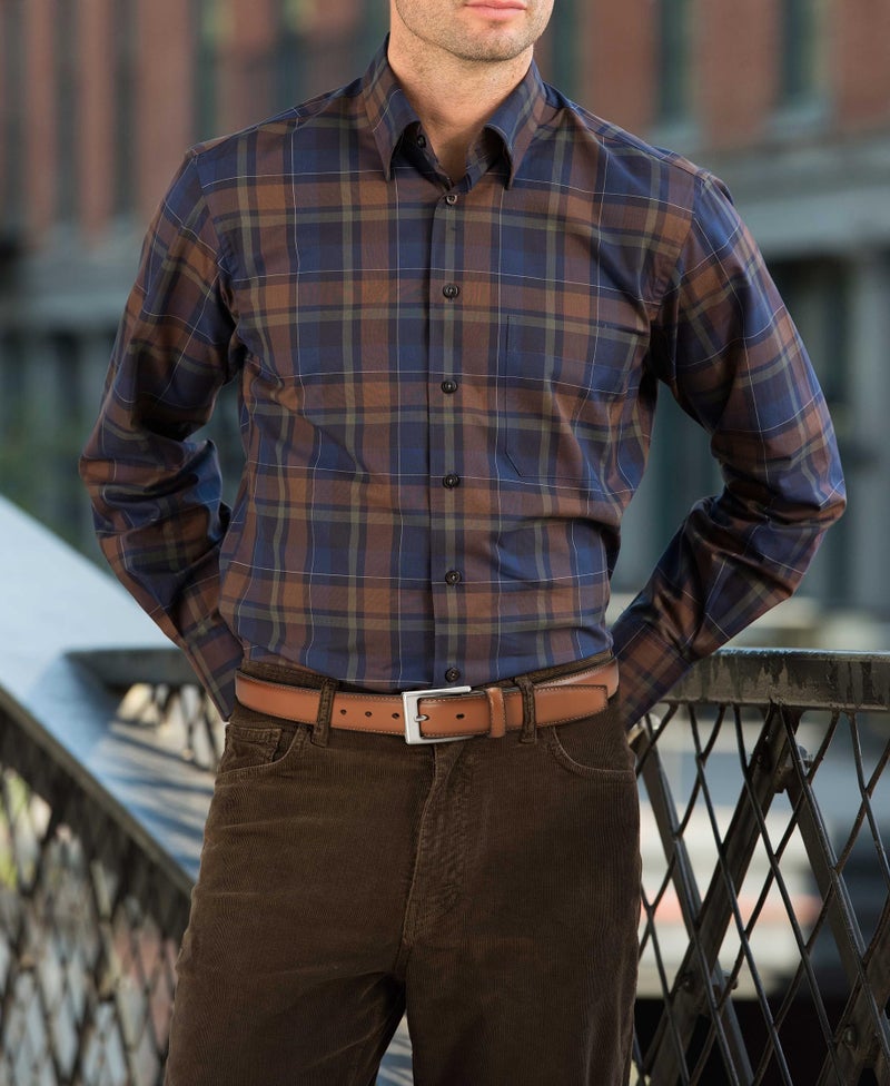 CHAOREN Mens Belts Leather Gift for Men - Ideal Match for Mens Dress Shoes - Image 5