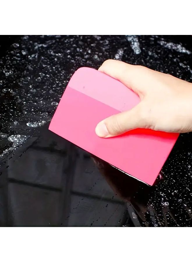 3pcs Orange Car Invisible Film Application Tool Kit with TPU Scraper and Board for Beginners - Image 4