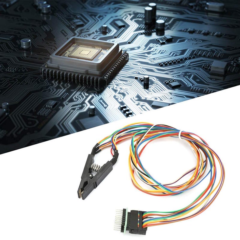 Spring Loaded SOIC16 to DIP8 Flash Clip IC Test Clamp for Chip Programming and Debugging Durable - Image 4