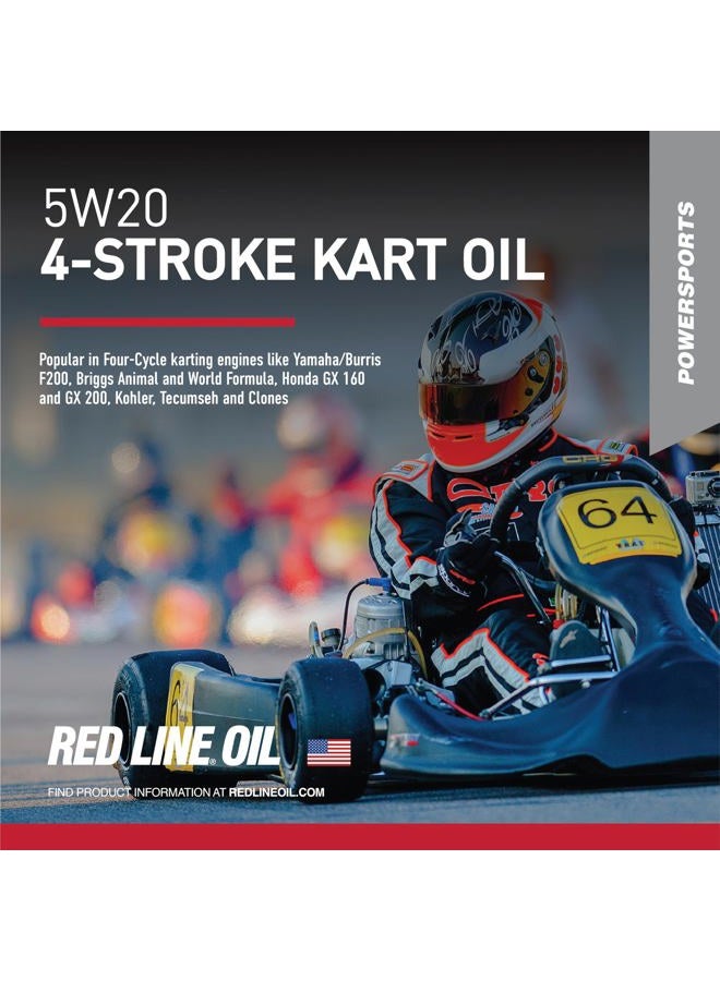 Red Line 41205 4 Cycle Kart Oil Gallon, 128. Fluid_Ounces - Image 2