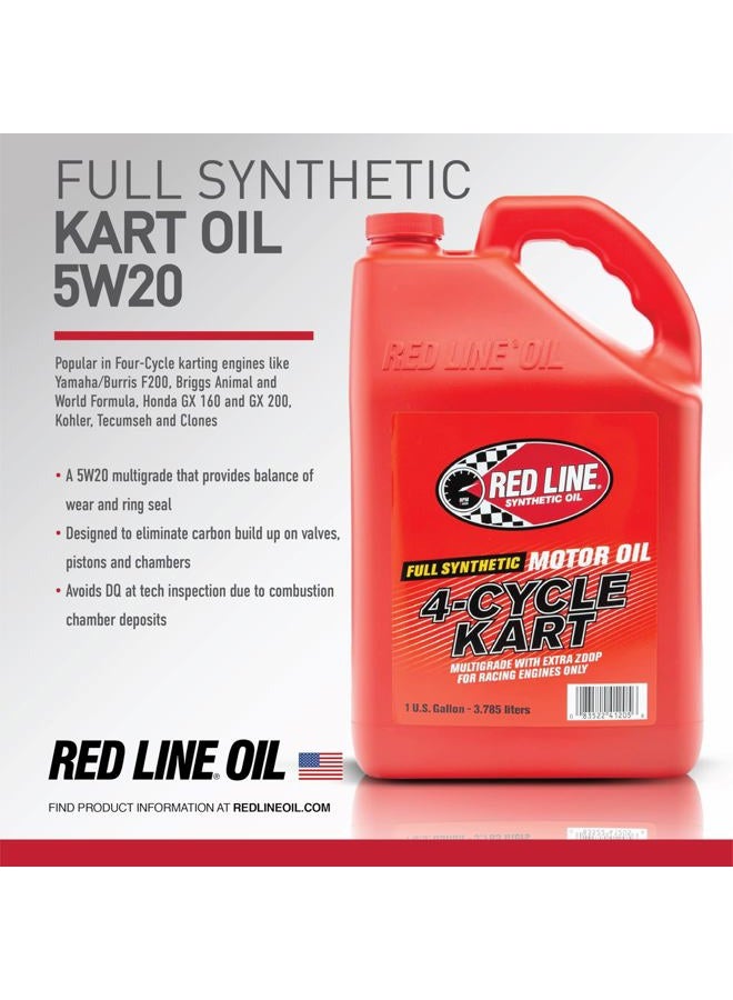 Red Line 41205 4 Cycle Kart Oil Gallon, 128. Fluid_Ounces - Image 3