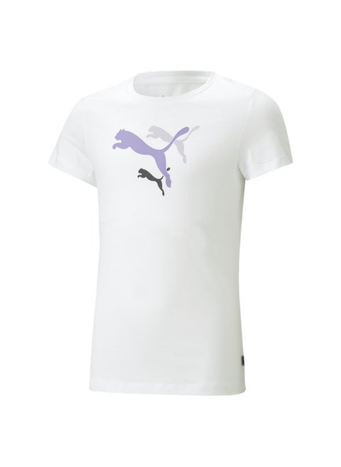 Essentials Kids Girls LOGO LAB T-Shirt