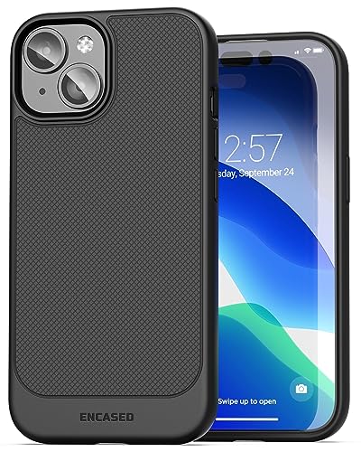 ENCASED Wallet Case Set for iPhone 16 Pro with Removable Card Holder iPhone 16 Pro Black - Image 1